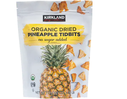 Dried Pineapple 26 oz Kirkland Signature
