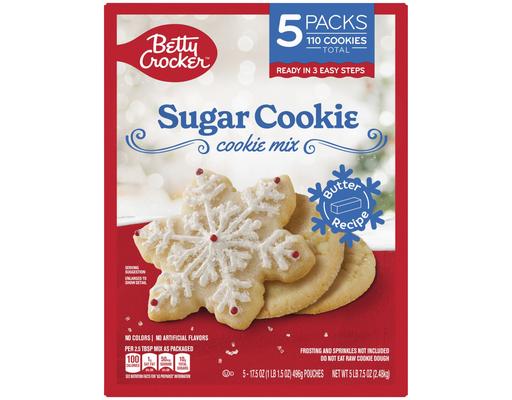 Sugar Cookies Baking Mix, 5 pk. Betty Crocker