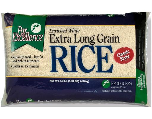 Extra Long Grain White Rice, 10 Pound Par Excellence