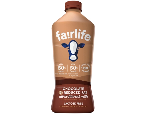 2% Chocolate Ultra-Filtered Milk, Lactose Free, 52 fl. oz. Fairlife