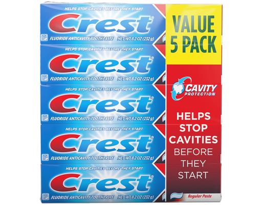 Cavity Protection Toothpaste, 8.2 oz (5-pk) Crest