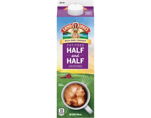 Fat-Free Half And Half Creamer, 32 oz. Land O'Lakes