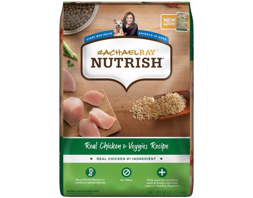 Nutrish Dry Dog Food, Chicken & Veggies, 50 Pounds Rachael Ray