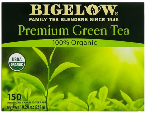 100% Organic Premium Green Tea Bags, 150 ct Bigelow