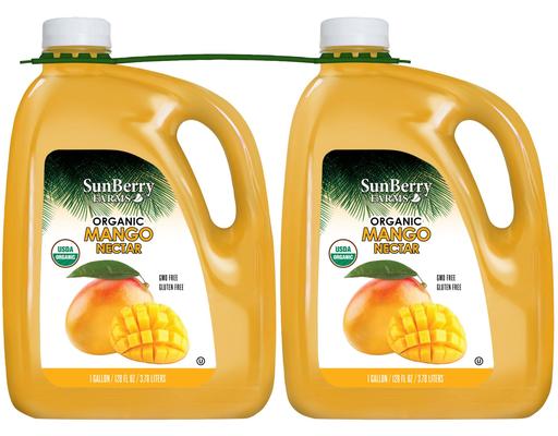 Nectar, Organic Mango, 1 Gallon (2-pk) Sunberry Farms