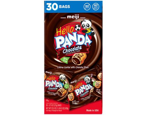 Chocolate Meiji Bags, 0.75 oz (30-pk) Hello Panda