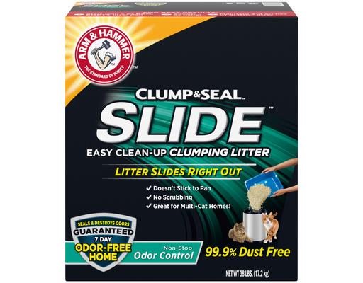 Clump & Seal Slide Litter, 38 Pounds Arm & Hammer
