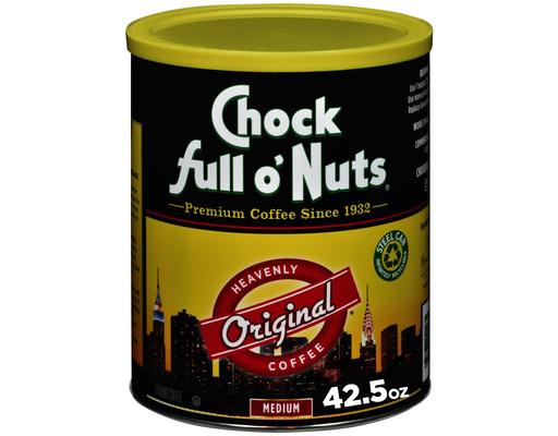 Original Ground Coffee, Medium , 42.5 oz Chock Full O'Nuts