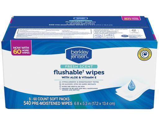 Kirkland Signature Moist Flushable Wipes 632 Wipes For Sale