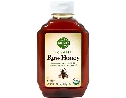 Organic Raw Honey, 2 pack/24 oz. Wellsley Farms