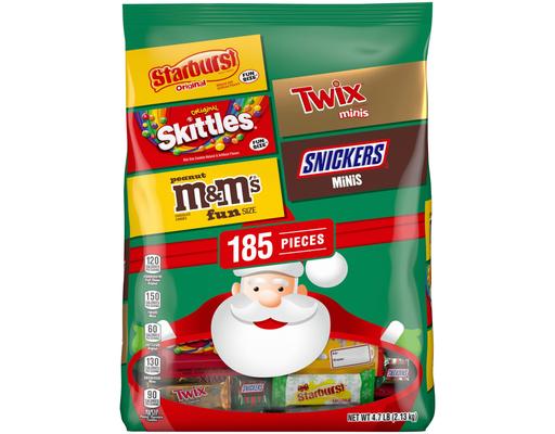 Christmas Candy Stocking Stuffers, 185 ct. Mars