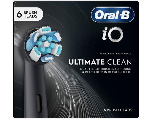 iO Replacement Brush Heads, Ultimate Clean, 6 ct Oral-B