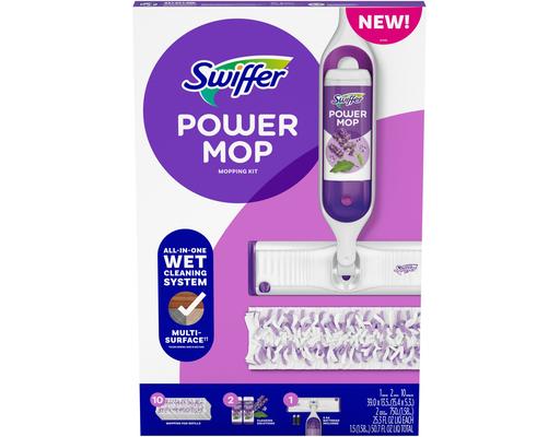 Power Mopping Kit, Lavender-pk, 13 ct Swiffer