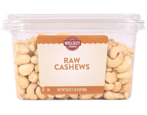 Raw Cashews, 20 oz. Wellsley Farms
