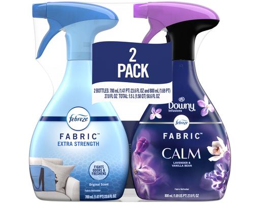 Fabric Extra Strength Spray with Downy Calm, 2 pack Febreze