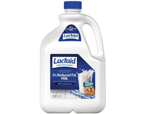 2% Reduced-Fat Lactose-Free Milk, 96 oz. Lactaid