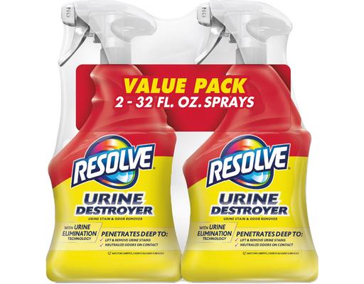 Urine Destroyer, 2 pack/32 oz. Resolve