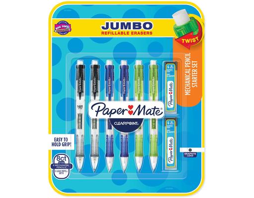 Clearpoint #2 Mechanical Pencils, 8 ct Paper Mate