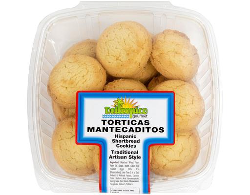 Gourmet Hispanic Shortbread Cookies, 12 ct Del Tropico