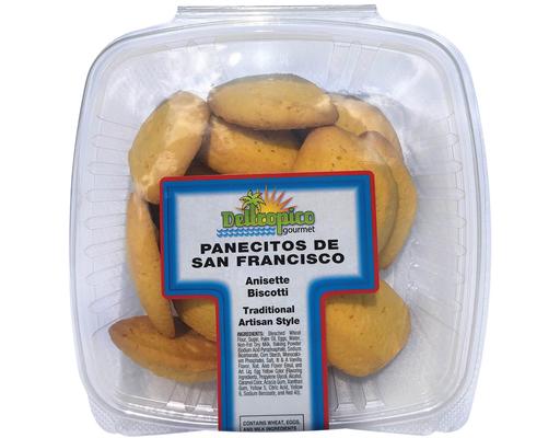 Panecitos Biscotti Cookies, 14 oz Deltropico Gourmet