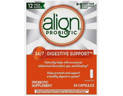 Daily Probiotic Supplement Capsules, 84 ct Align