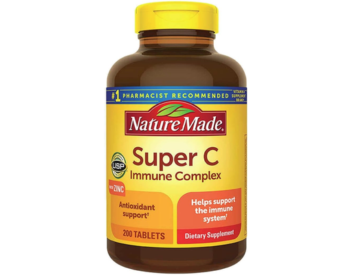 Super C Tablets, 200 ct Nature Made