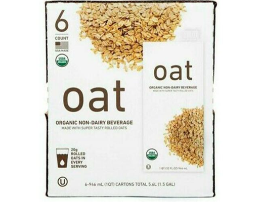 Organic Oat Non-Dairy Beverage, 32 fl oz (6-pk) Kirkland Signature