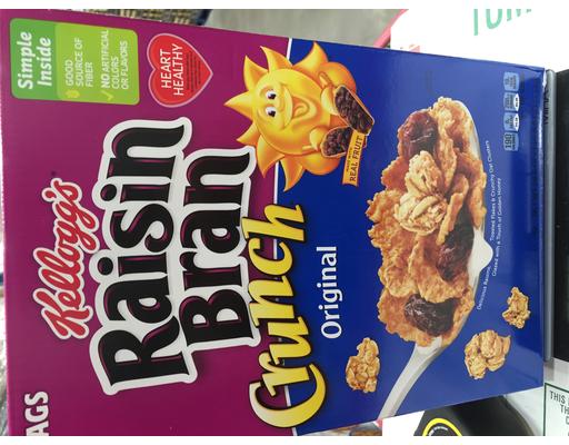 Kellogg's Raisin Bran Crunch Cereal, 56.6 oz Kelloggs