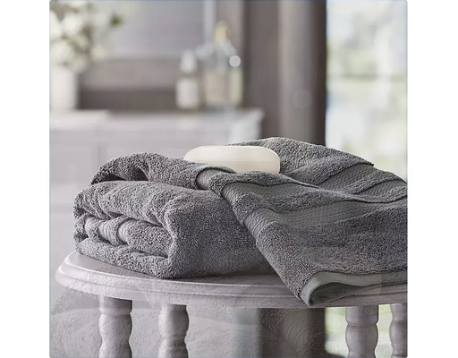 Hotel Premier Luxury Bath Towel, Zinc, 1 ct Member's Mark