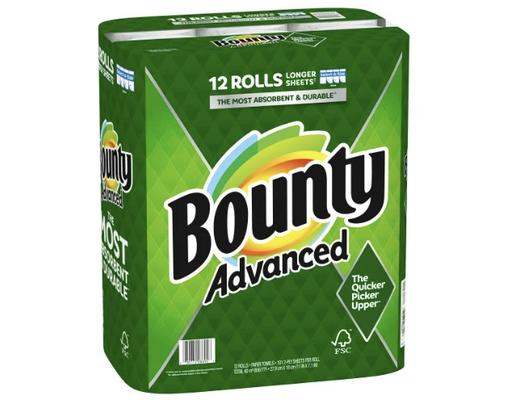 Advanced Paper Towels, 101 ct, 12 pack Bounty