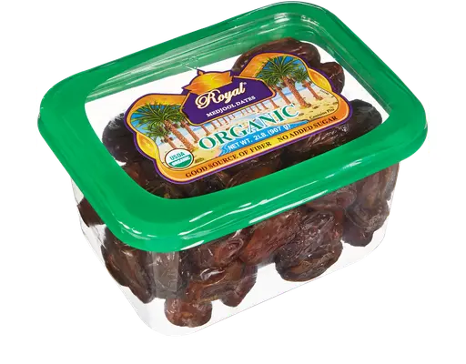 Organic Fancy Large Medjool Dates, 2 lbs Sun Date