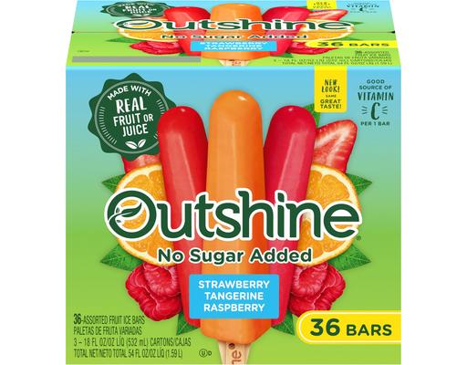 Fruit Bars Variety Pack, 36 count Outshine