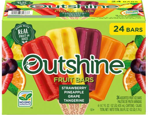 Fruit Bars, 24 count Outshine