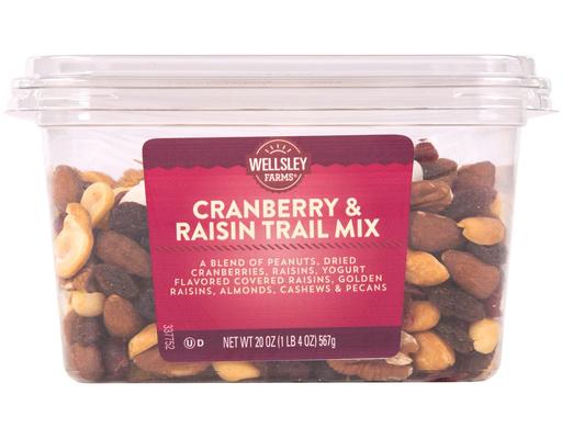 Cranberry & Raisin Trail Mix, 20 oz. Wellsley Farms