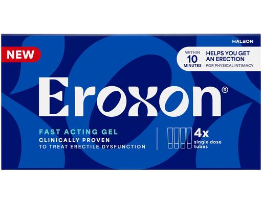 Erectile Dysfunction Treatment Gel, 4 pack Eroxon