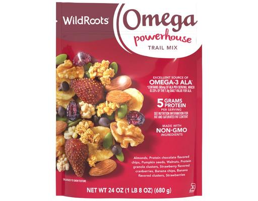 Omega Powerhouse Trail Mix, 24 oz. Wild Roots