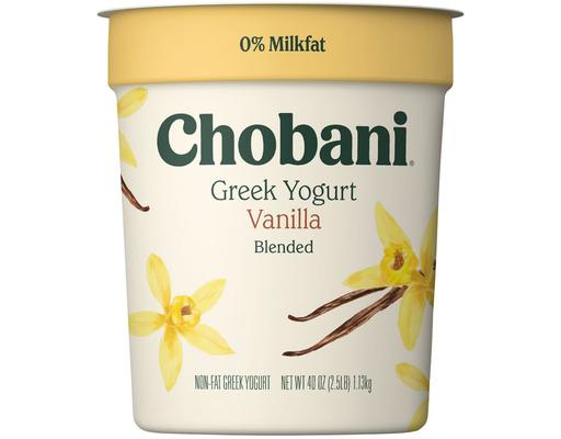 Vanilla Nonfat Greek Yogurt, 40 oz. Chobani