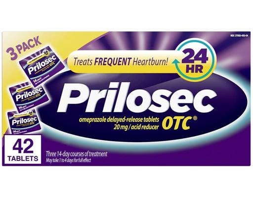 OTC 20mg Acid Reducer Tablets, 14 ct (3-pk) Prilosec