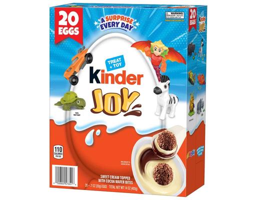 Everyday White Chocolate Surprise Egg, 0.7 oz., 20 pack Kinder Joy