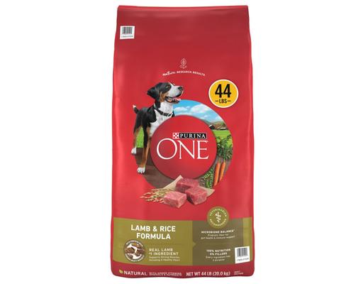 ONE SmartBlend Natural Lamb and Rice, Adult Dry Dog Food, 44 lbs. Purina