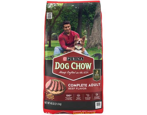 Dog Chow Complete, Beef Flavor, Adult Dry Dog Food, 48 lbs. Purina