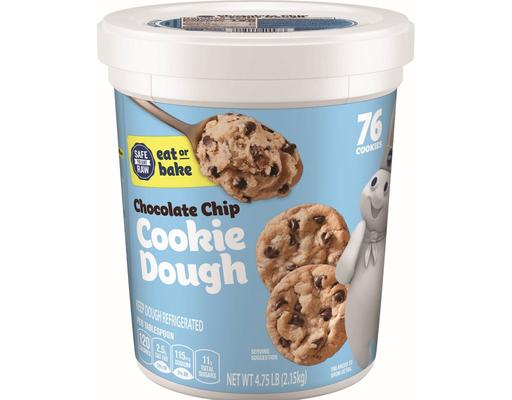 Chocolate Chip Cookie Dough Tub, 4.75 lbs. Pillsbury