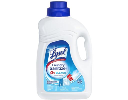 Laundry Sanitizer Additive, Crisp Linen 150 fl. oz. Lysol