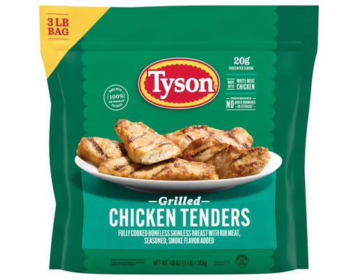 Grilled Chicken Tenders, Frozen, 3 lbs. Tyson