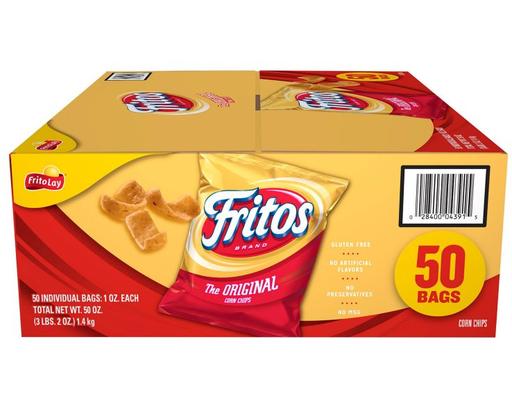 The Original Corn Chip, 1 oz., 50 pack Fritos