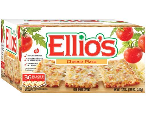 Cheese Pizzas, Frozen 12 count Ellio's
