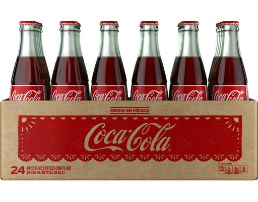 Coca-Cola de Mexico 12 fl. oz., 24 pack Coca-Cola