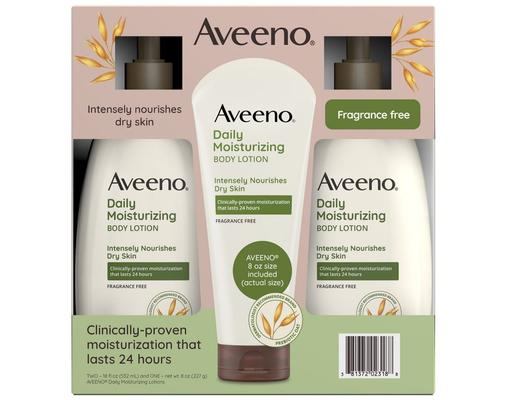 Daily Moisturizing Body Lotion Set Aveeno