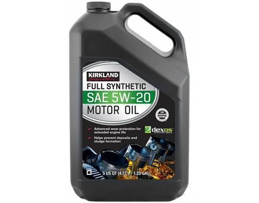 5W-20 Full Synthetic Motor Oil 5-quart, 2-pack Kirkland Signature
