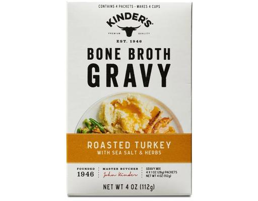 Turkey Bone Broth Gravy, 4 oz., 4 pk. Kinder's